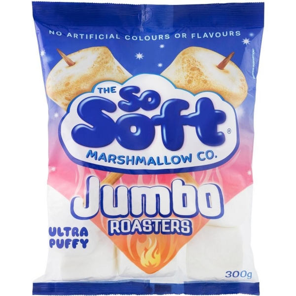 So Soft Marshmallows Jumbo Roasters 300g