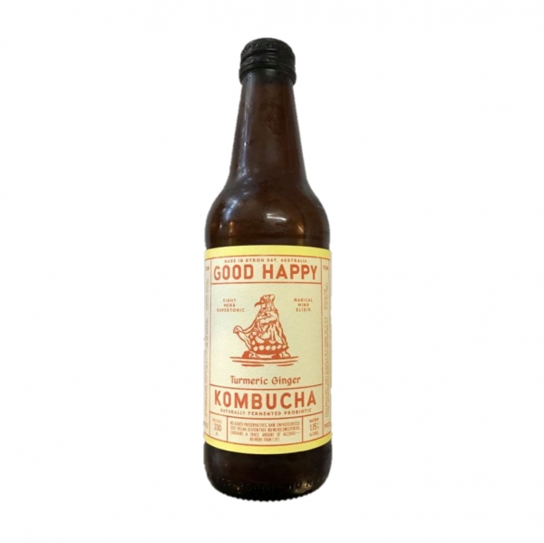 Good Happy Kombucha Turmeric Ginger 330ml