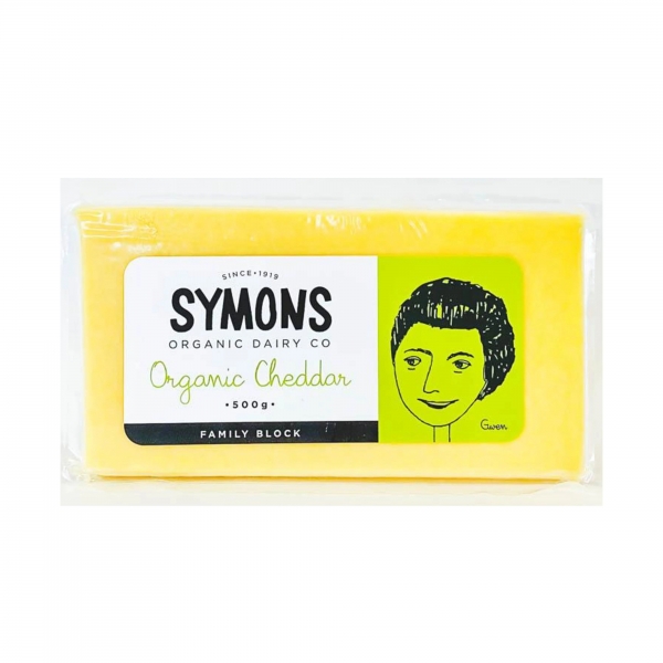 Symons Organic Cheddar 500g