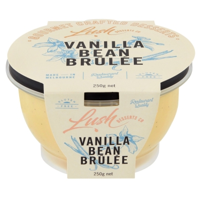 Lush Vanilla Bean Creme Brulee 250g