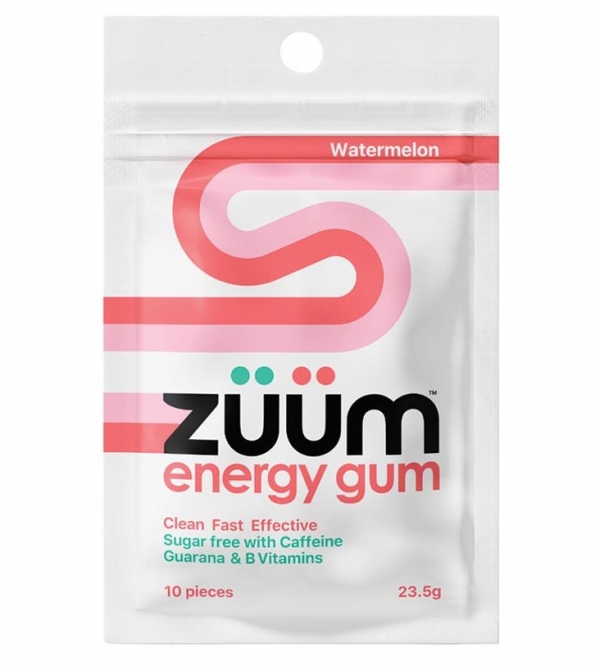 Zuum Energy Gum Watermelon 23.5g
