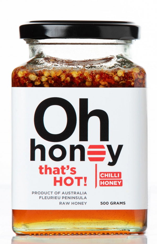 Oh Honey Raw Australian Honey Chilli 500g