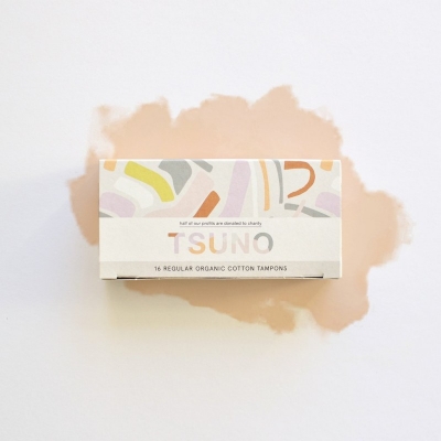Tsuno Organic Cotton Tampons Regular 16 Pack