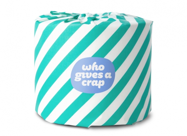Who Gives a Crap Toilet Paper Single Roll 3 Ply Each