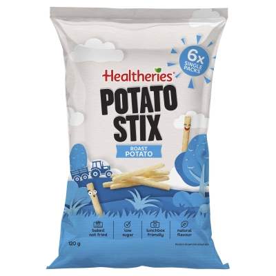 Healtheries Potato Stix Roast Potato 6 Pack 120g