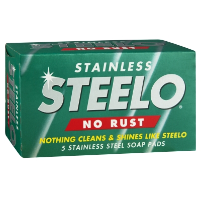 Steelo Stainless Steel Soap Pads 5 Pack