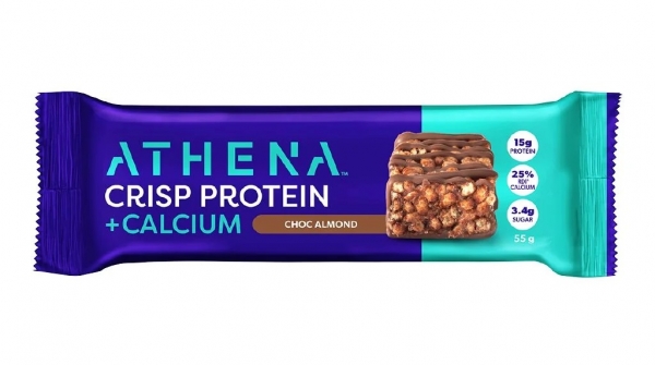 Athena Crisp Protein + Calcium  Choc Almond 55g