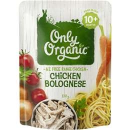 Only Organic Chicken Bolognese 9+ Months 170g