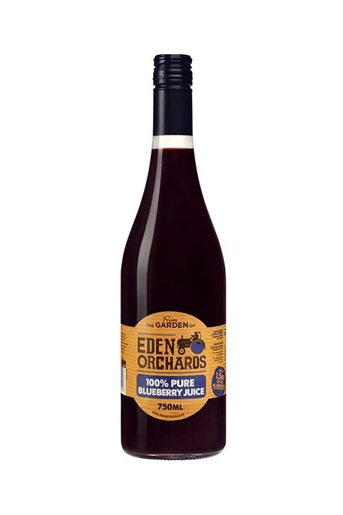 Eden Orchards 100% Pure Blueberry Juice 750ml