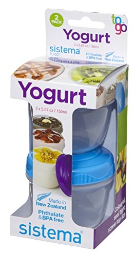 Sistema Pot Yoghurt To Go 2 Pack