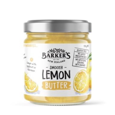 Barkers NZ Lemon Butter 270g