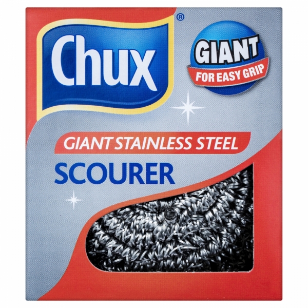 Chux Scourer Stainless Steel Giant 1 Pack