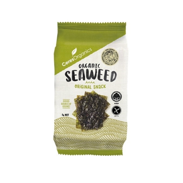 Ceres Organics Seaweed Snack Original 5g