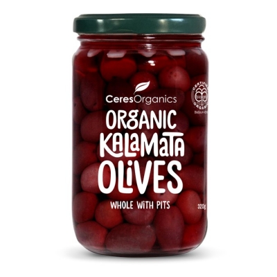 Ceres Organics Kalamata Olives Whole 320g