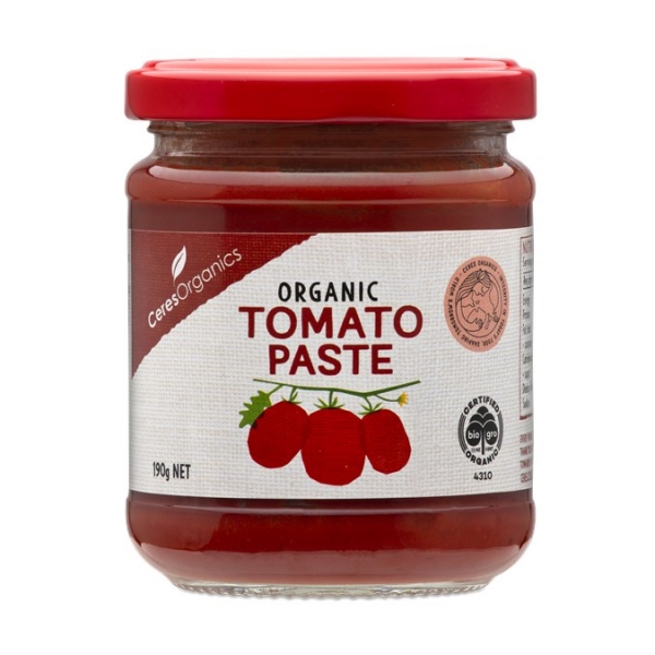 Ceres Organics Organic Tomato Paste 190g