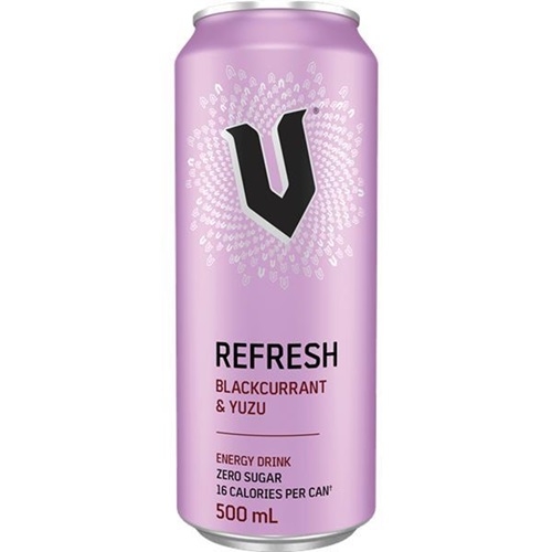 V Energy Drink Refresh Blackcurrant & Yuzu 500ml