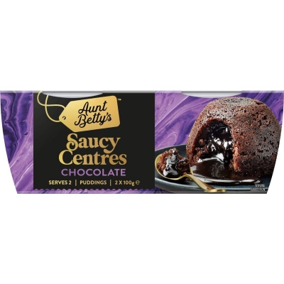 Aunt Betty's Saucy Centres Chocolate 200g