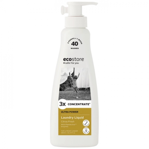 Ecostore Laundry Liquid Concentrate Ultra Power 480ml