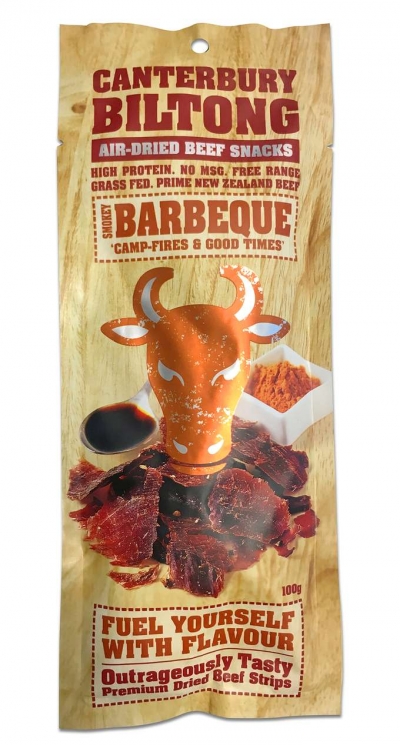Canterbury Biltong Smokey BBQ 100g