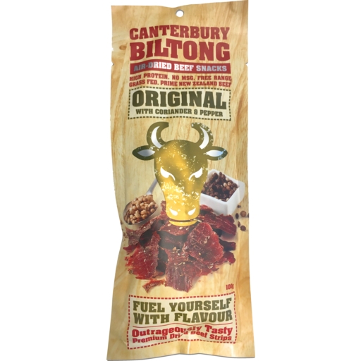 Canterbury Biltong Original 100g
