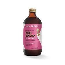 Soda Press Co Kombucha Concentrate Passionfruit & Mandarin 500ml