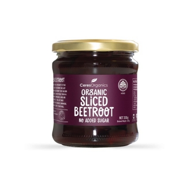 Ceres Organic Sliced Beetroot 330g