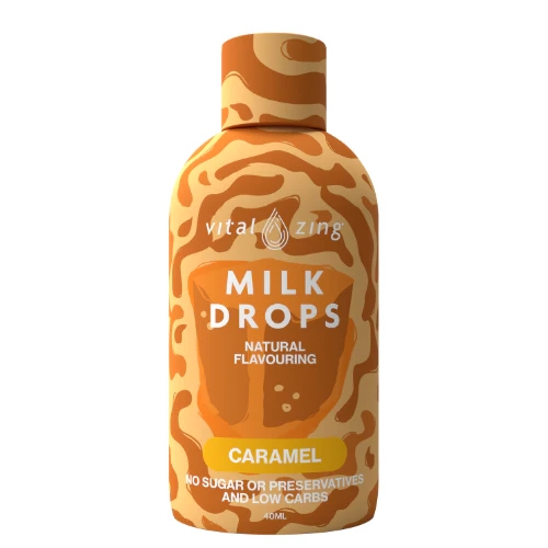 Vital Zing Milk Drops Caramel 40ml