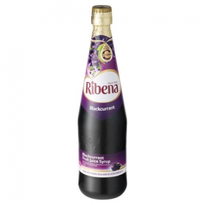 Ribena Syrup Fruit Juice Blackcurrant 1lt