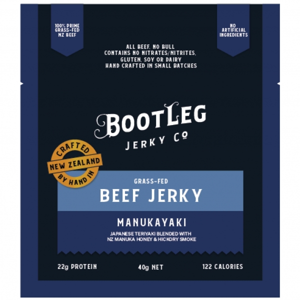 Bootleg Jerky Co Manukayaki 40g