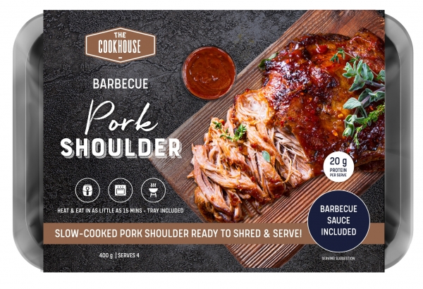 The Cookhouse Slow Cooked Pulled Pork Barbecue 400g | Adelaide's Finest ...