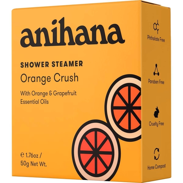 Anihana Shower Steamer Orange Crush 50g