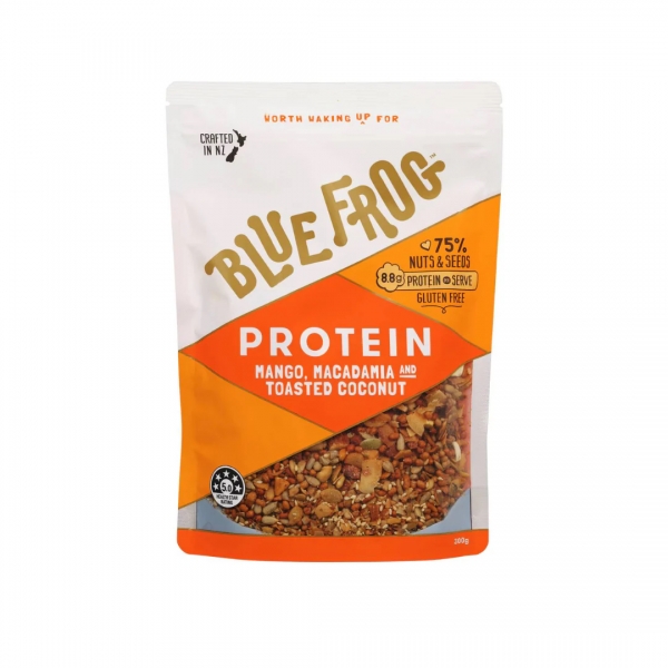 Blue Frog Protein Granola Mango, Macadamia & Coconut 300g