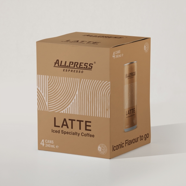Allpress Espresso Iced Specialty Coffee Latte 4 x 240ml