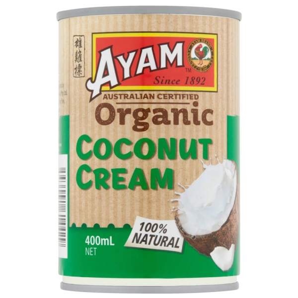 Ayam Organic Coconut Cream 400ml