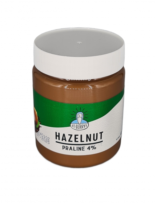 St Gerry's Hazelnut Praline 4% Spread 400g
