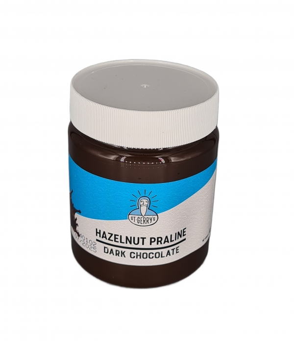 St Gerry's Hazelnut Praline Dark Chocolate Spread 400g