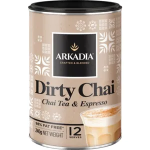 Arkadia Chai Tea Dirty Espresso 240g | Adelaide's Finest Supermarkets