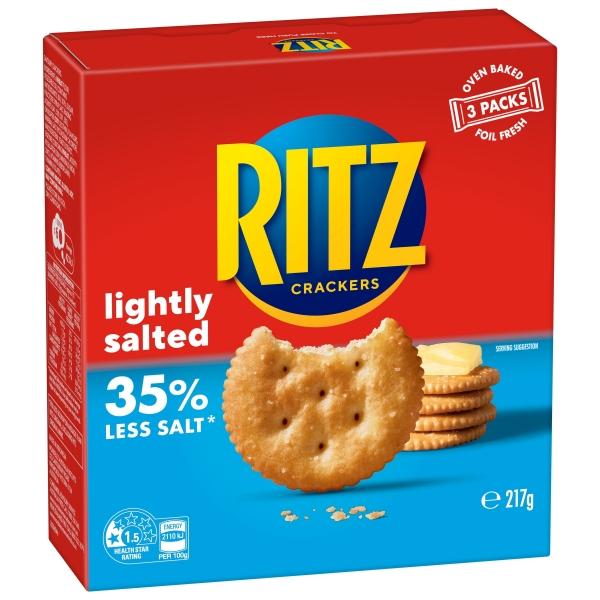 Ritz Crackers Lightly Salted 217g | Adelaide's Finest Supermarkets