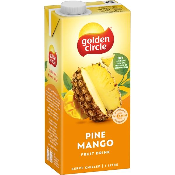 Golden Circle Pine Mango Fruit Drink 1lt Adelaide's Finest